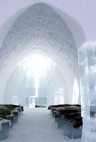 Ever heard of the ice hotel?